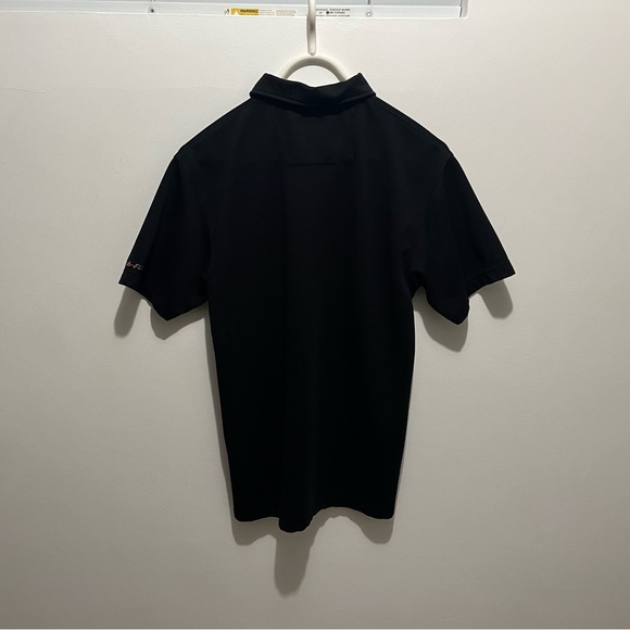 2/$20 - Top Flite Classic Black Polo Golf Shirt / Medium Weight / Good for Fall - Picture 2 of 8
